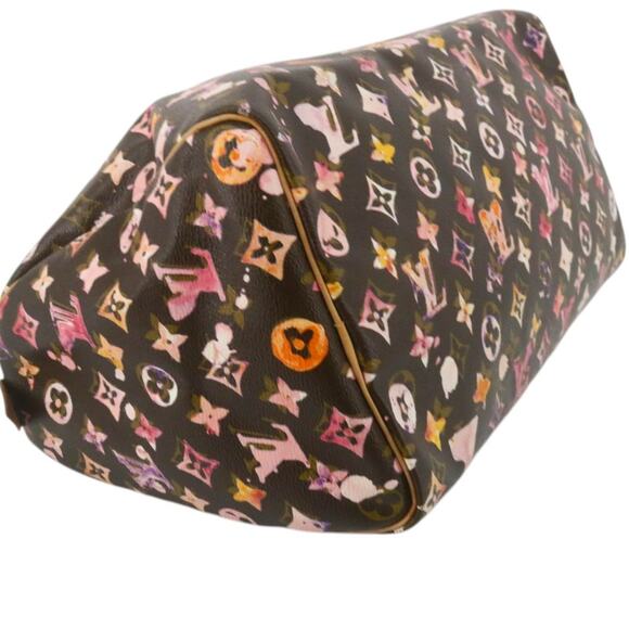 Louis Vuitton Watercolor Speedy 35 bag vintage Aquarelle brown monogram LV - Picture 15 of 16